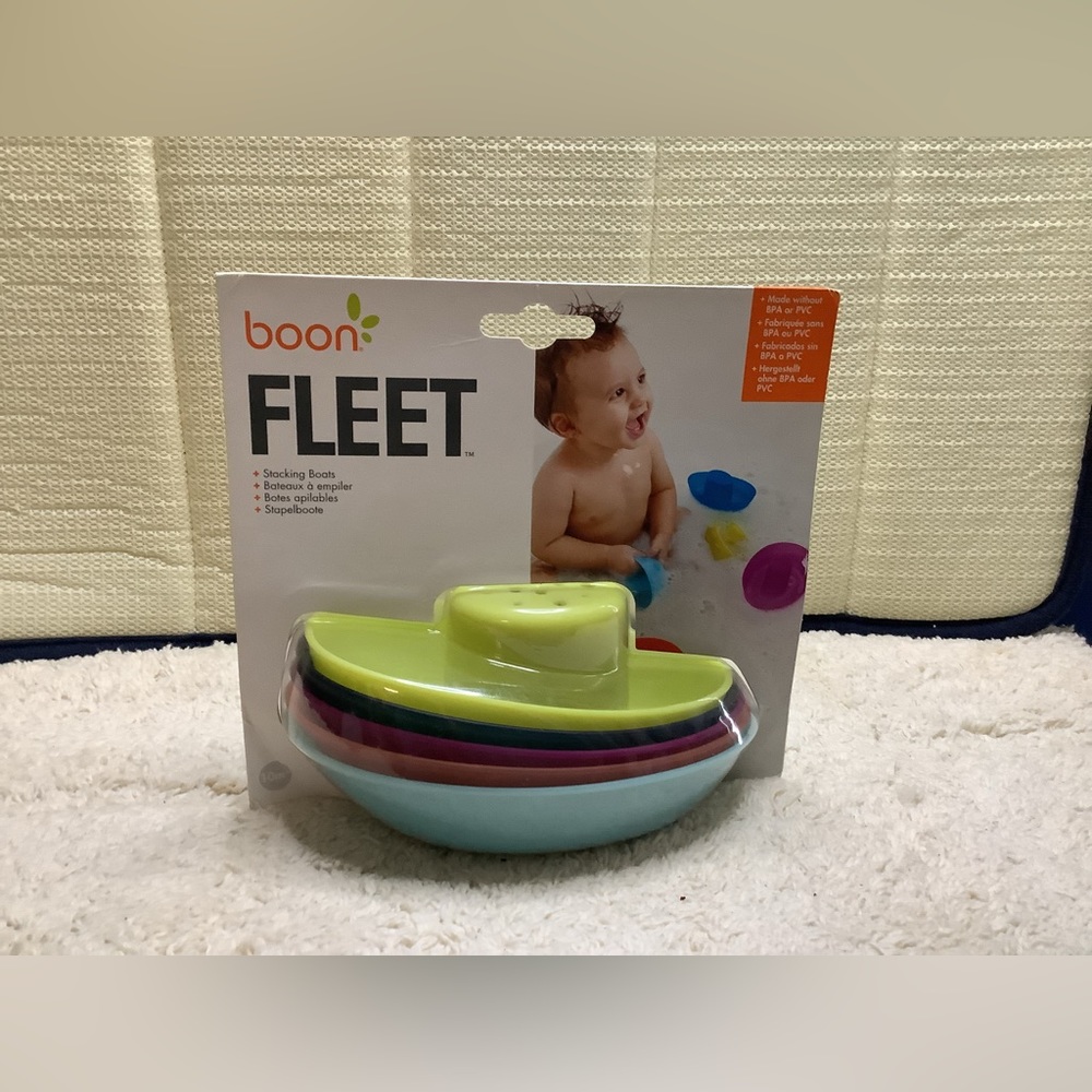 Boon FLEET Boat Baby Bath Toys